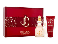 Jimmy Choo I Want Choo 100ml EDP + 100ml Bodylotion + 7,5ml EDP für Damen Geschenkset
