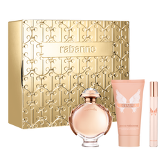 Paco Rabanne Olympea 50ml EDP + 75ml Bodylotion + 10ml EDP Mini für Damen Geschenkset