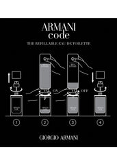 Giorgio Armani Armani Code EDT Nachfüllung für Herren