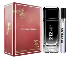 Coffret Cadeau Homme Carolina Herrera 212 VIP Black EDP 100ml + EDP 10ml