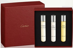 Cartier Herren Entdeckungsset: Declaration 10ml EDT + Pasha Noire 10ml EDT + Pasha 10ml Parfum Geschenkset