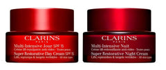 Clarins Coffret Crème Jour et Nuit Super Restorative SPF15 pour Femme