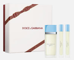 Coffret Dolce & Gabbana Light Blue Eau de Toilette 100ml + 2 x 10ml pour Femme
