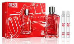 Diesel D Red Set 100ml EDP + 2 x 10ml EDP Unisex Geschenkset