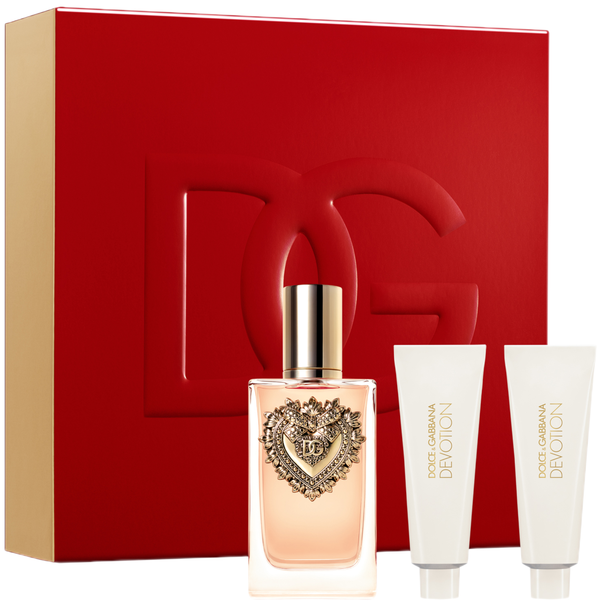 Dolce & Gabbana Devotion 100ml EDP + 50ml Shower Gel + 50ml Body Lotion for Women Gift Set