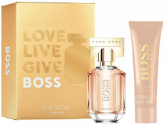 Hugo Boss The Scent For Her Geschenkset 50ml EDP + 75ml Bodylotion
