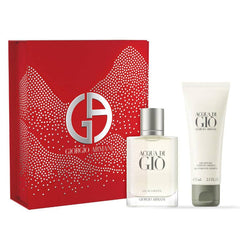 Giorgio Armani Acqua Di Gio 50ml EDT + 75ml Duschgel für Herren Geschenkset