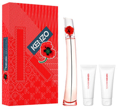 Kenzo Flower By Kenzo 100ml EDP + 75ml Körperlotion + 75ml Duschgel Set für Damen