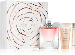 Lancome La Vie Est Belle 50ml EDP + 50ml Körperlotion + 10ml Mini für Damen Geschenkset