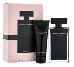 Narciso Rodriguez for Her 100ml EDT + 75ml Body Lotion für Damen Geschenkset