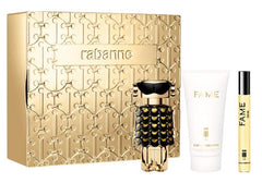 Paco Rabanne Fame 50ml Parfum + 75ml Body Lotion + 10ml Parfum für Damen Geschenkset
