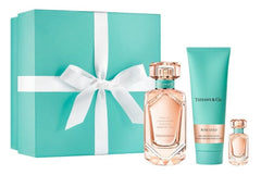 Coffret Cadeau Tiffany & Co Rose Gold Eau de Parfum 75ml + Lait Corps 100ml + Eau de Parfum 5ml pour Femme