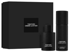 Tom Ford Ombre Leather 100ml Edp + Coffret Vaporisateur Corporel 150ml pour Hommes