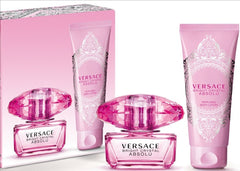 Versace Bright Crystal Absolu 90ml EDP + 100ml Body Lotion Damengeschenkset