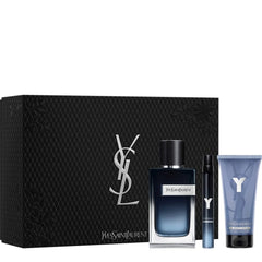 YSL Yves Saint Laurent Y 100ml EDP + 50ml Duschgel + 10ml Mini für Herren Geschenkset