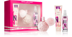 Ariana Grande Sweet Like Candy 100ml EDP + 100ml Body Soufflé + 118ml Body Mist für Damen Geschenkset
