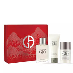 Giorgio Armani Acqua Di Gio 100ml EDT + 75ml Duschgel + 75ml Deo für Herren Geschenkset