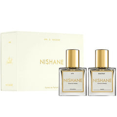 Coffret Cadeau Voyage Nishane Hacivat Extrait de Parfum 15ml + Ani Extrait de Parfum 15ml
