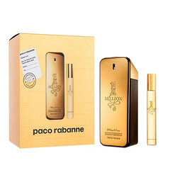 Coffret Cadeau Homme Paco Rabanne 1 Million Eau de Toilette 100ml + Mini Eau de Toilette 20ml