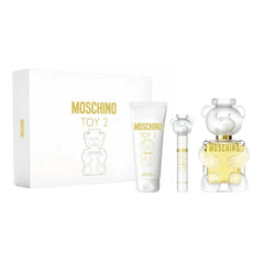 Coffret Cadeau Moschino Toy 2 EDP 100ml + Lait Corps 100ml + Mini 10ml pour Femme