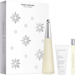 Issey Miyake L'eau D'issey 100ml EDT + 50ml Bodylotion + 10ml Mini Damen Geschenkset