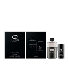 Coffret Cadeau Gucci Guilty Pour Homme EDT 90 ml + Déodorant en Stick 75 ml pour Homme