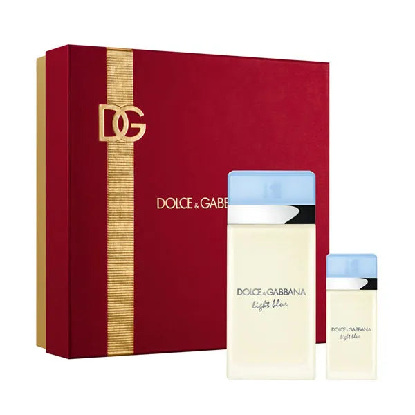 Set regalo Dolce & Gabbana Light Blue 200ml EDT + 25ml EDT per donna