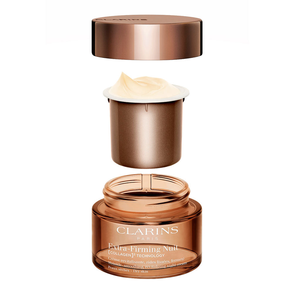 Clarins Extra-Firming Nachtcreme für trockene Hauttypen 50ml - Nachfüllpack