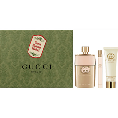 Gucci Guilty Pour Femme 90ml EDP + 10ml EDP + 50ml Bodylotion für Damen Geschenkset  