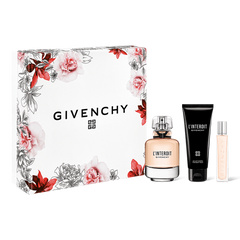 Coffret Cadeau Givenchy L'interdit pour Femme - Eau de Parfum 80ml + Lait Corps 75ml + Miniature 12.5ml