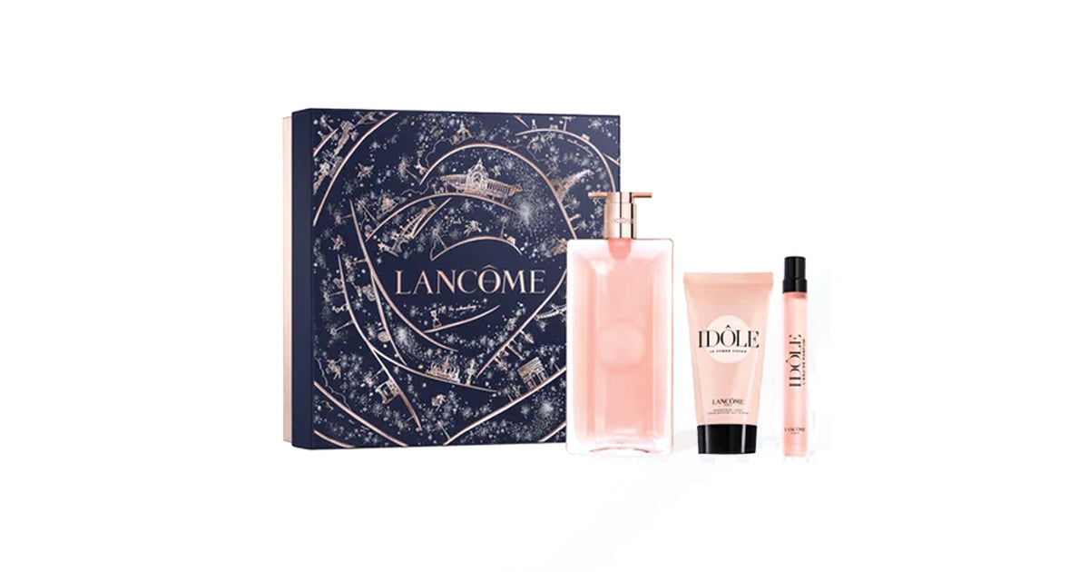 Lancome Idole 50ml EDP + 50ml Body Lotion + 10ml EDP Mini für Damen Geschenkset