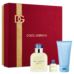 Set regalo Dolce & Gabbana Light Blue Pour Homme 75ml EDT + 50ml Gel Doccia + Mini per uomo
