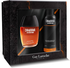 Guy Laroche Drakkar Intense 100ml EDP Set Regalo + 200ml Deo Spray Coffret