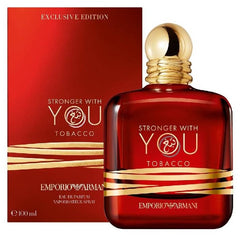 Giorgio Armani Stronger With You Tobacco EDP Spray für Herren