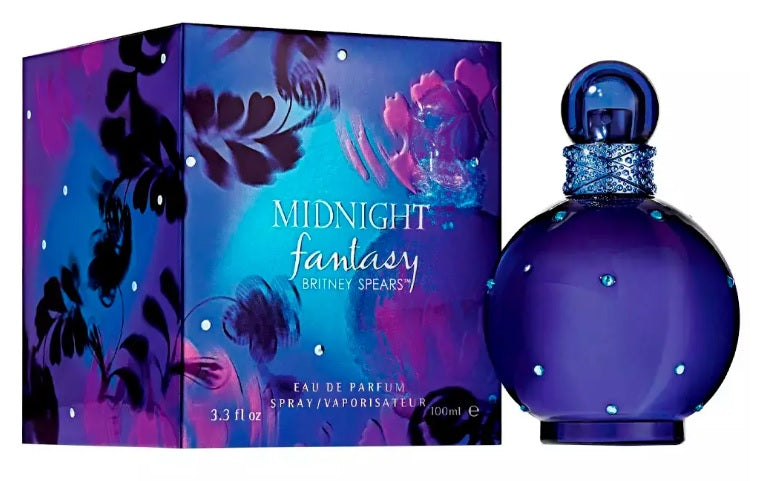 Spray EDP Midnight Fantasy de Britney Spears para Mujeres  