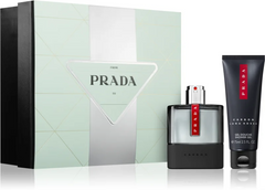 Coffret Prada Luna Rossa Carbon Eau de Toilette 50ml + Gel Douche 75ml