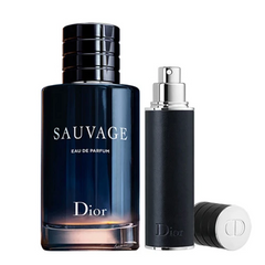 Dior Sauvage 100ml EDP + Spray da viaggio 10ml da uomo, set regalo