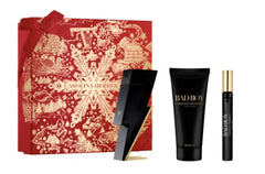 Carolina Herrera Bad Boy 50ml EDT + 100ml Duschgel + 10ml EDT für Herren Geschenkset