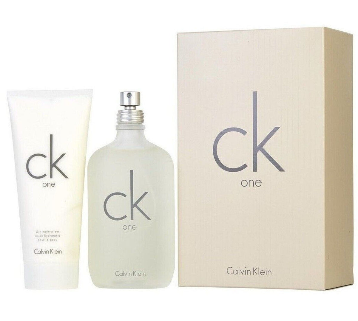 Calvin Klein CK One 200 ml EDT + 200 ml Loción corporal Set de regalo unisex