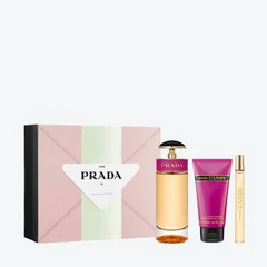 Prada Candy Geschenkset 80ml EDP + 50ml Körperlotion + 10ml Mini