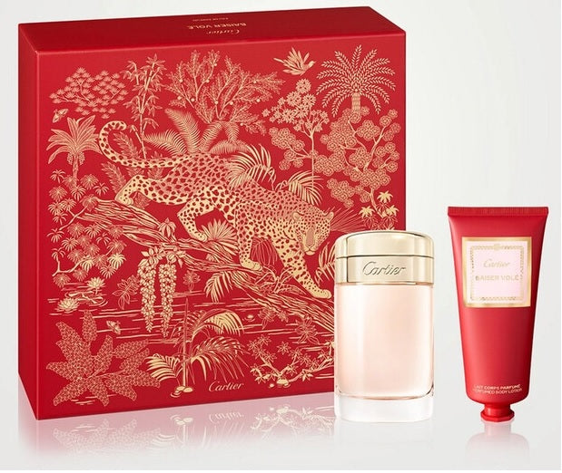 Cartier Baiser Volé 100ml EDP + Lait Corporel 100ml pour Femme Coffret