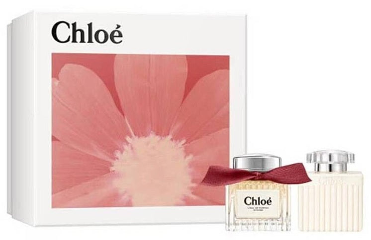 Chloé L'Eau de Parfum Intense 50ml EDP + 100ml Körperlotion für Damen Geschenkset