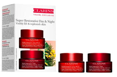 Clarins Coffret Crème Jour et Nuit Super Restorative SPF15 pour Femme