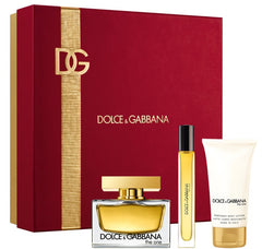 Dolce & Gabbana The One Coffret Cadeau Femme EDP 75 ml + Lait Corporel 50 ml + Mini 10 ml