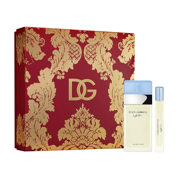 Coffret Cadeau Dolce & Gabbana Light Blue Eau de Toilette 100 ml + Eau de Toilette 10 ml pour Femme