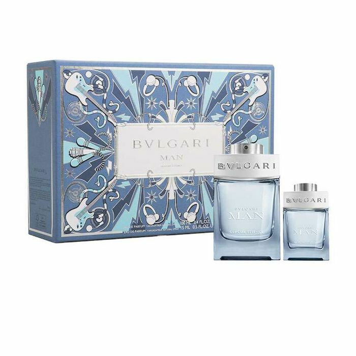 Bvlgari Man Glacial Essence 100ml EDP + 15ml EDP für Herren Geschenkset