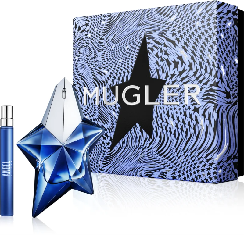 Mugler Angel Elixir 50ml EDP für Damen Geschenkset + 10ml Mini  