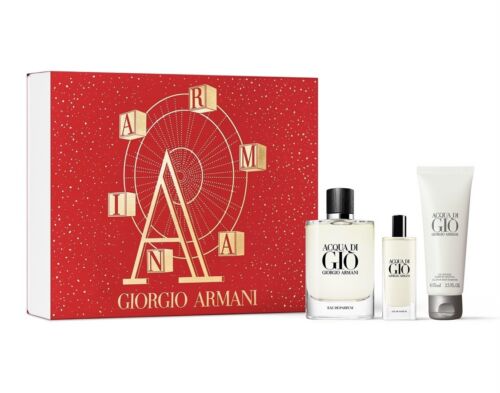 Armani Acqua Di Gio Pour Homme Geschenkset 40ml EDP + 75ml Duschgel + Mini