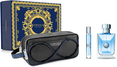 Coffret cadeau Versace Pour Homme 100ml EDT + mini 10ml + trousse de toilette