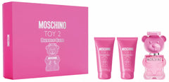 Coffret Cadeau Moschino Toy 2 Bubble Gum 50ml EDT + Gel Douche 50ml + Lait Corporel 50ml pour Femme